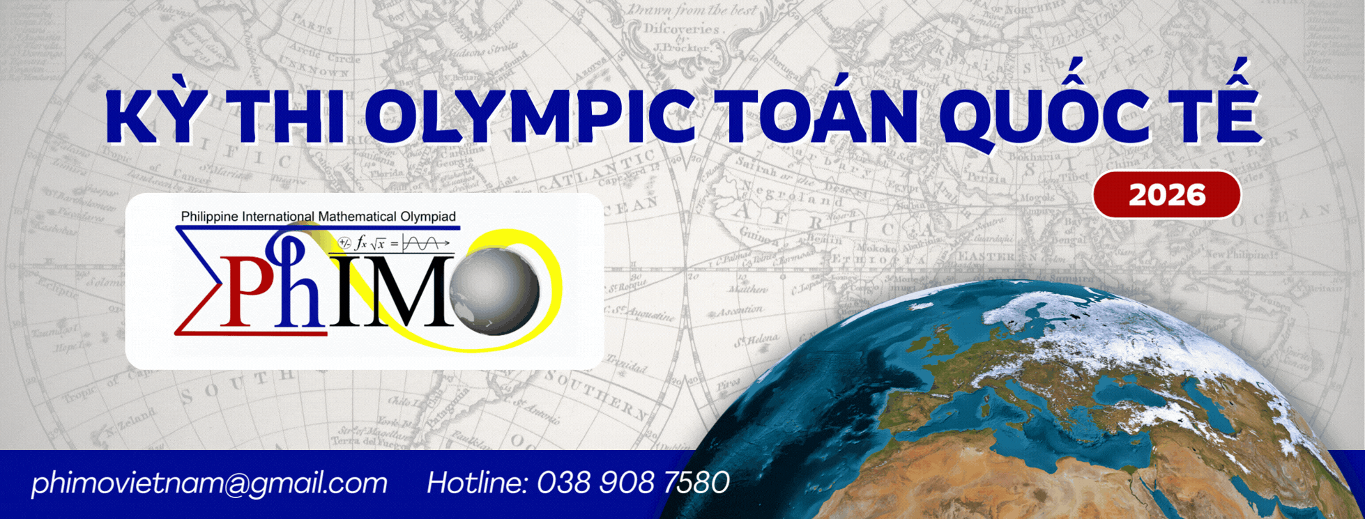 Kỳ thi Olympic Toán Quốc tế PhIMO 2026 – phimovietnam@gmail.com – Hotline: 038 908 7580